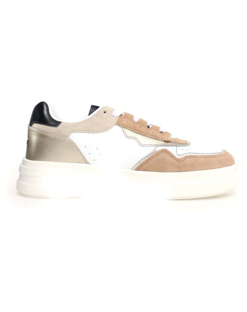 Sneakers en Cuir Xenia blanches