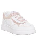 Sneakers en Cuir Xenia beiges