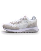 Sneakers en Cuir Yak blanches