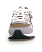 Sneakers en Cuir Yak grises