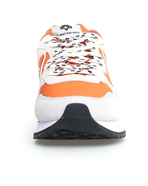 Sneakers en Cuir Yak grises