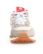 Sneakers en Cuir Yak grises