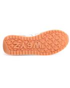 Sneakers en Cuir Yak grises