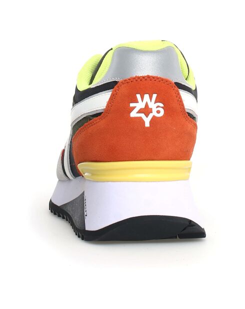 Sneakers en Cuir Yak noires