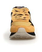 Sneakers en Cuir Yak noires