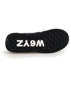 Sneakers en Cuir Yak noires