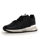 Sneakers en Cuir Yak noires