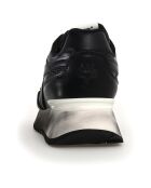 Sneakers en Cuir Yak noires