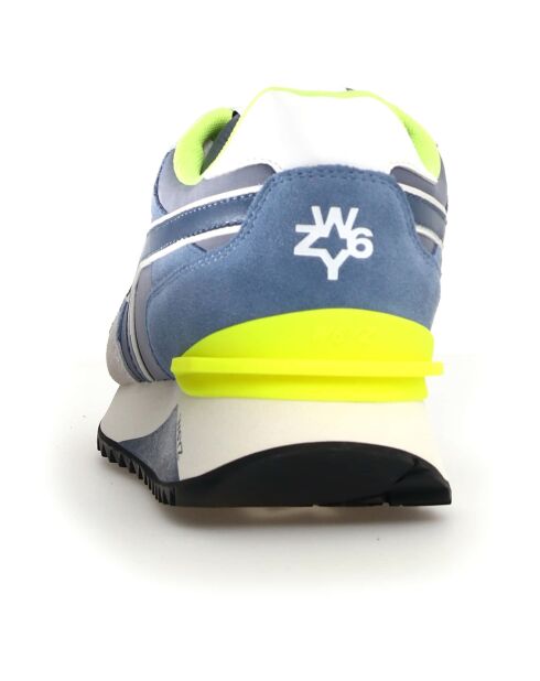 Sneakers en Cuir Yak blanches