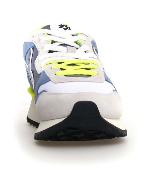 Sneakers en Cuir Yak blanches