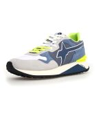 Sneakers en Cuir Yak blanches