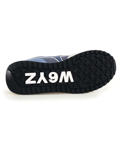 Sneakers en Cuir Yak blanches