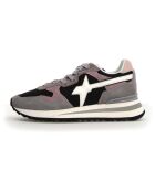 Sneakers en Cuir Yak noires