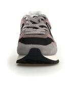 Sneakers en Cuir Yak noires