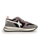 Sneakers en Cuir Yak noires