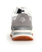 Sneakers en Cuir Yak grises