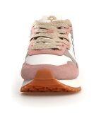 Sneakers en Cuir Yak taupe