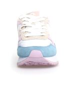 Sneakers en Cuir Yak grises