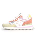 Sneakers en Cuir Yak blanches