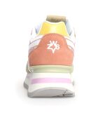 Sneakers en Cuir Yak blanches