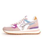 Sneakers en Cuir Yak blanches