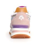 Sneakers en Cuir Yak blanches