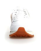 Sneakers en Cuir Yak blanches