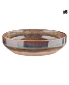 6 Bols Genesis marron volcanique - 45 cl