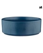 4 Bols Scandi bleu marine - 100 cl
