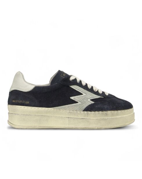 Sneakers en Cuir Double Club noir