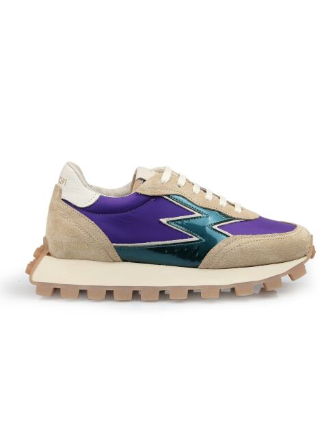 Sneakers Open beige/bleu