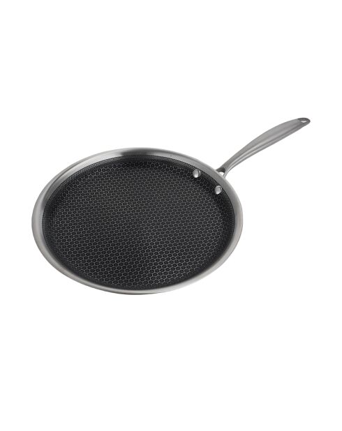Crêpière triplex 'BlackSteel' - D.28cm