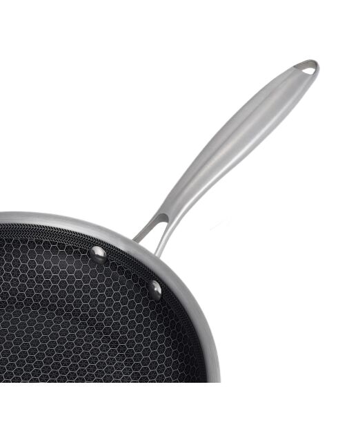 Poêle triplex 'BlackSteel' - D.32cm