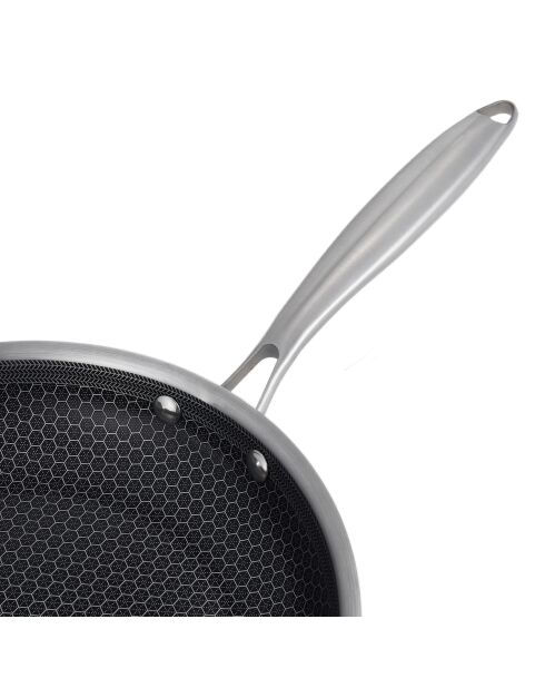 Poêle triplex 'BlackSteel' - D.24cm