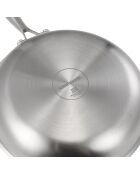 Poêle triplex 'BlackSteel' - D.24cm