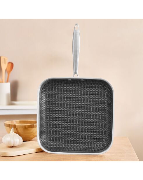 Grill triplex 'BlackSteel' - D.28cm