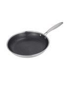 Poêle triplex 'BlackSteel' - D.28cm