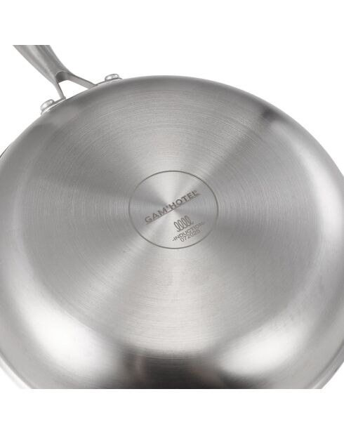 Poêle triplex 'BlackSteel' - D.28cm