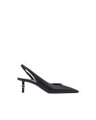 Escarpins à bride arrière noirs