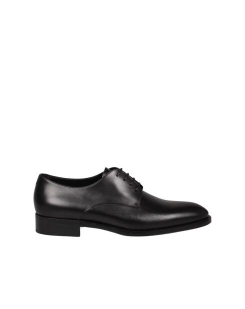 Derbies en cuir Adrien noires