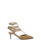 Escarpins Rockstud marron