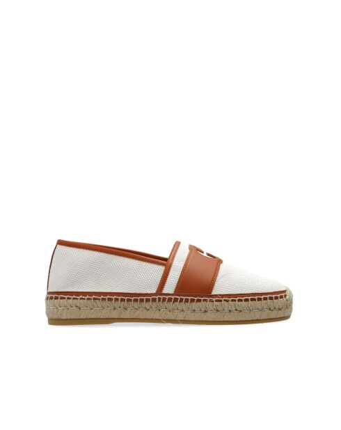 Espadrilles Gucci en toile GG beiges