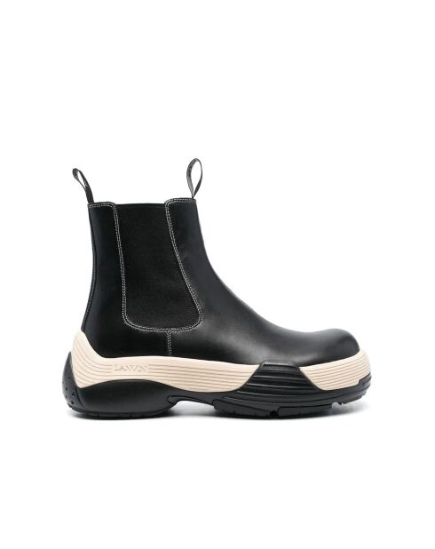 Bottes en cuir noires