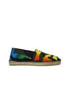 Espadrilles en toile vertes
