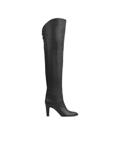 Bottes hautes Eve noires
