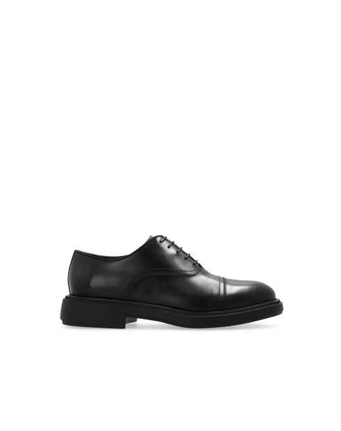 Chaussures Oxford en cuir noires