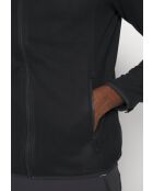 Veste polaire zippée noire