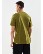 T-shirt simple Dome vert olive