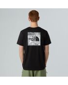 T-shirt M S S Redbox Celebration noir