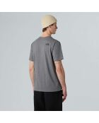 T-shirt Dome gris chiné moyen